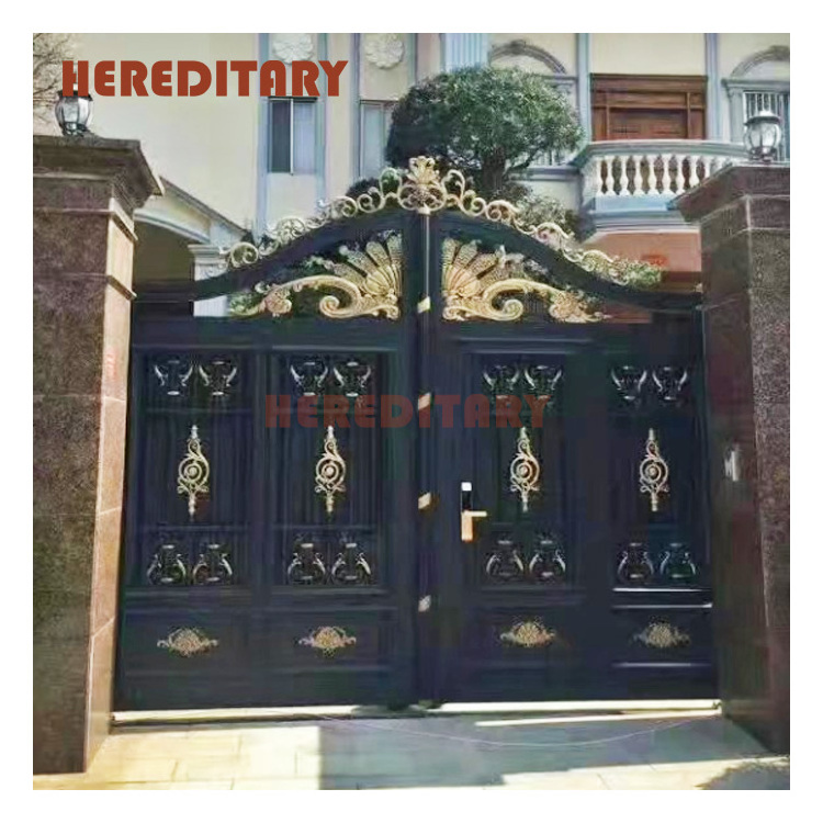 Motorized driveway gates and simple design main gate design