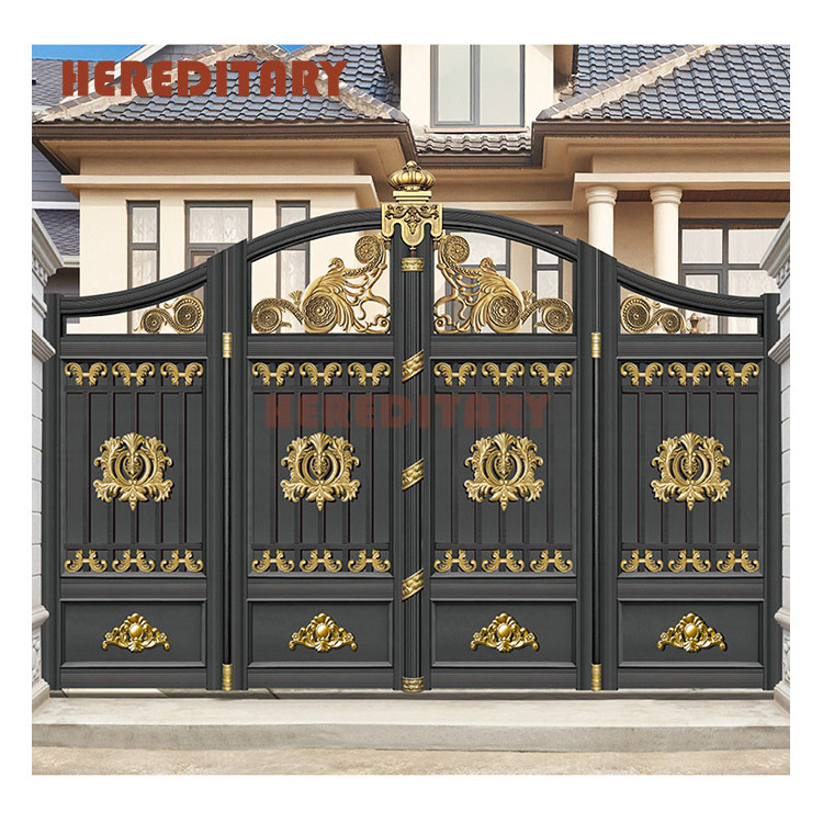 Motorized driveway gates and simple design main gate design