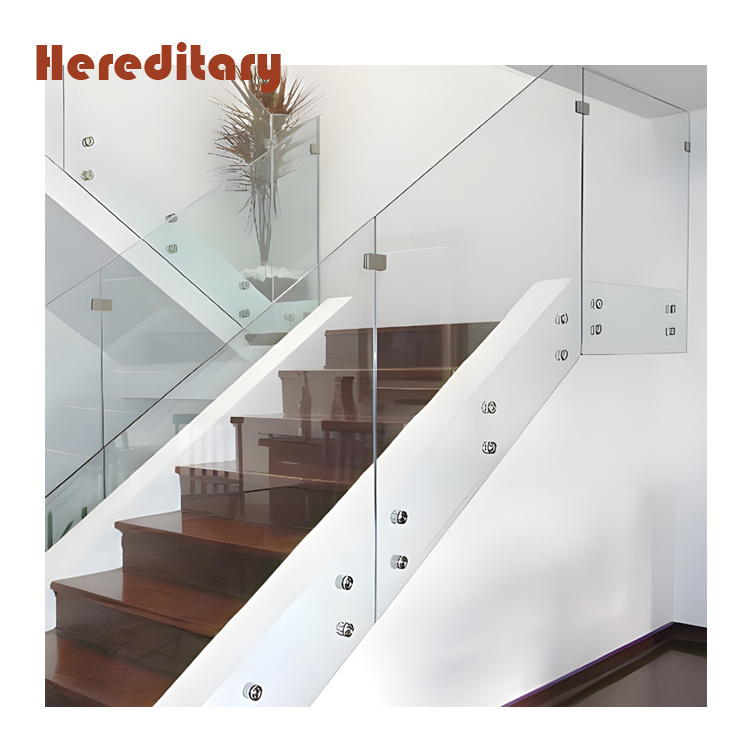 Marine grade ss316 heavy duty glass railing standoff for balcony stair balustrade railing glass bracket