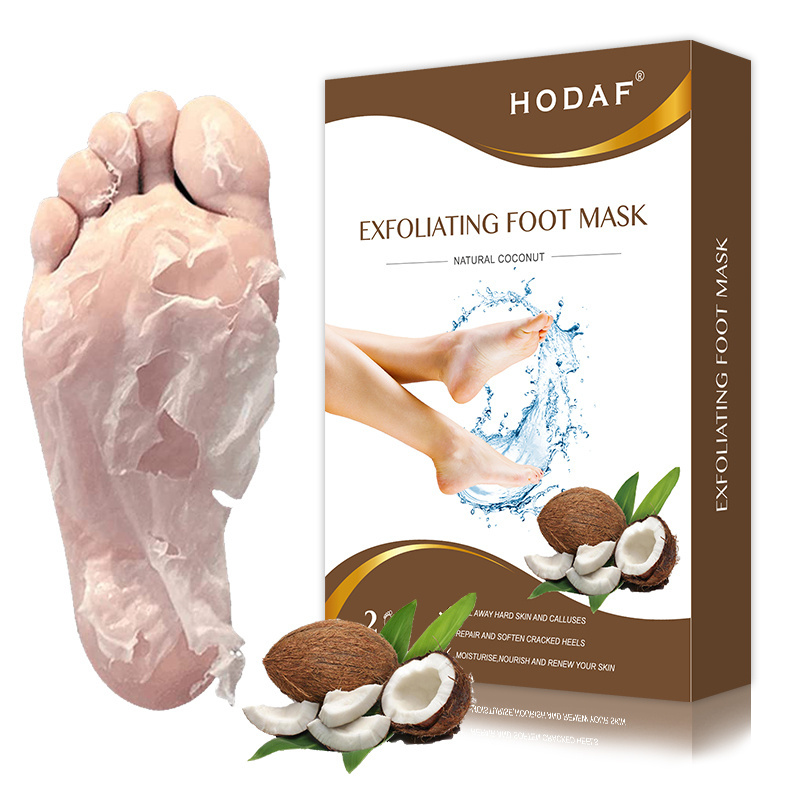 2024 New Arrivals Anti Callus Foot Skin Care Beauty Coconut Oil Nourishing Hydration Foot Moisturizing Mask Gloves