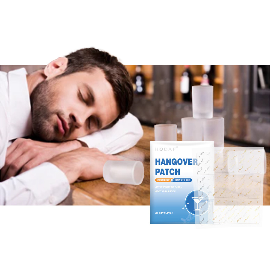 2024 popular Party Patch Hangover  Anti Alcohol Relief Headache Transdermal Patch Party Pads hodaf Hangover Patches For Drink