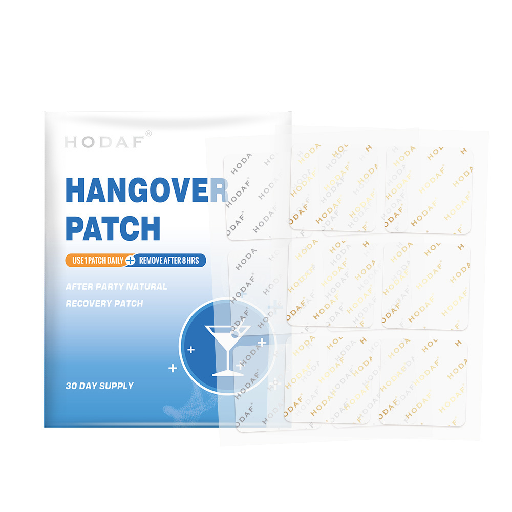 hot selling  Party Patch Hangover  Anti Alcohol Relief Headache Transdermal Patch Party Pads hodaf Hangover Patches For Drink