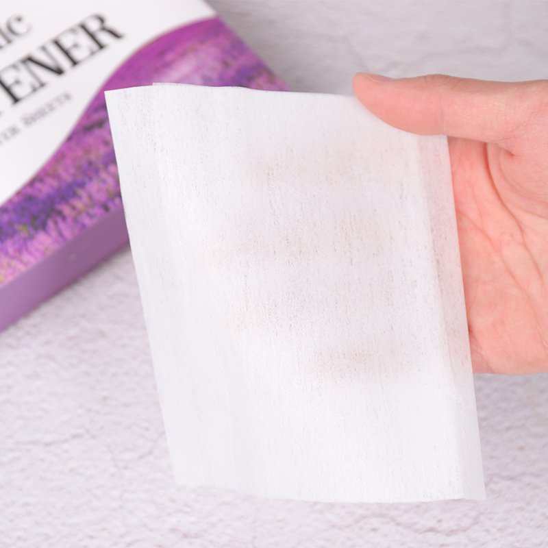 Wholesale Customized Fragrance Eco-friendly Biodegradable Fabric Softener Dryer Sheets