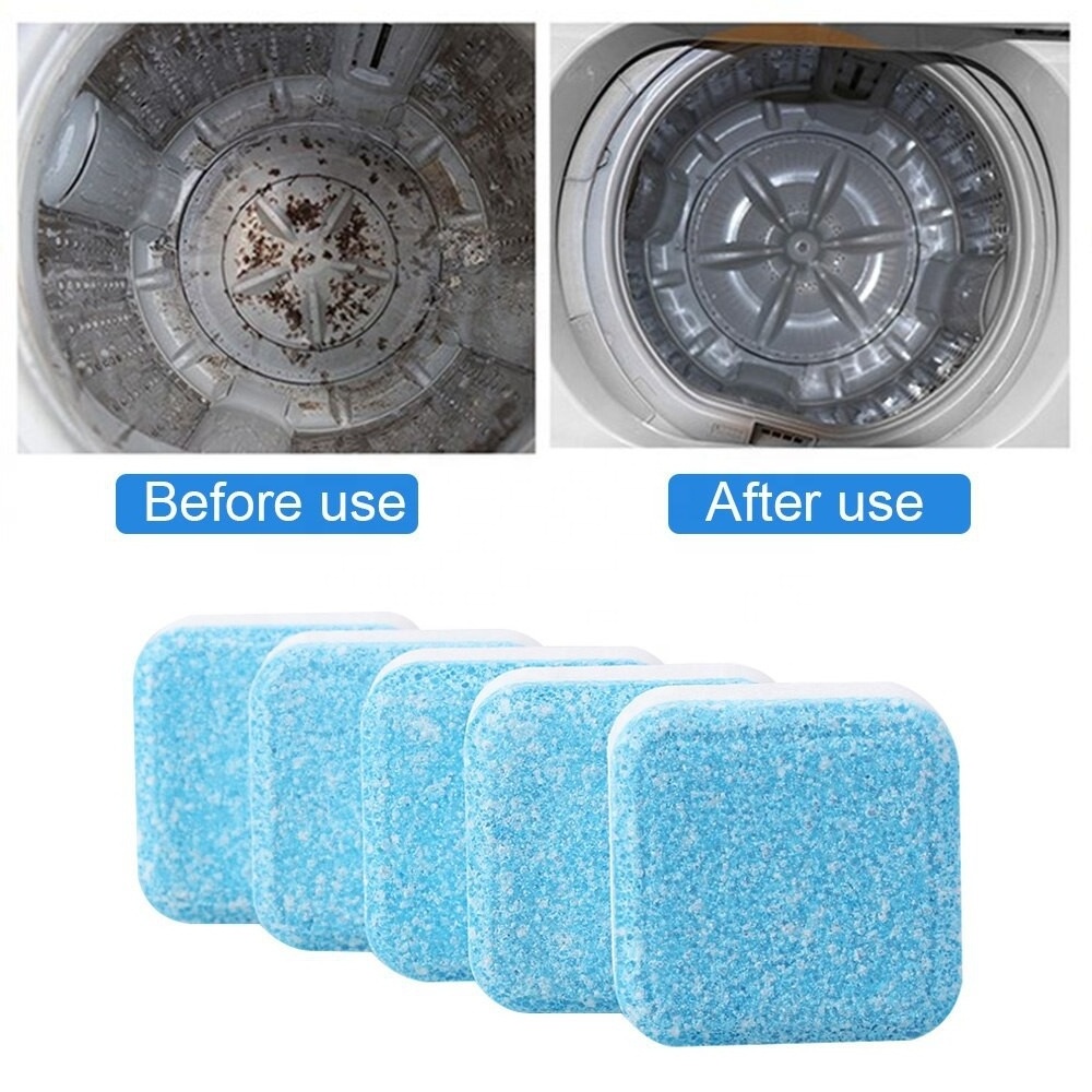 High Foam Washing Machine Cleaner Effervescent Laundry Washing Machine Cleaning Tablets