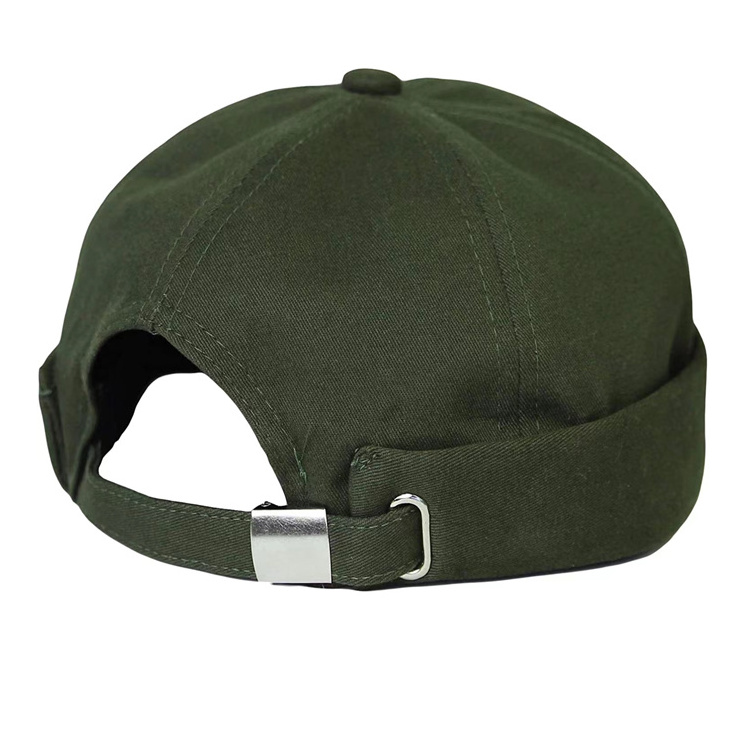 Wholesale Men Watch Cap Beanie 100%Cotton Docker Brimless Baseball Cap