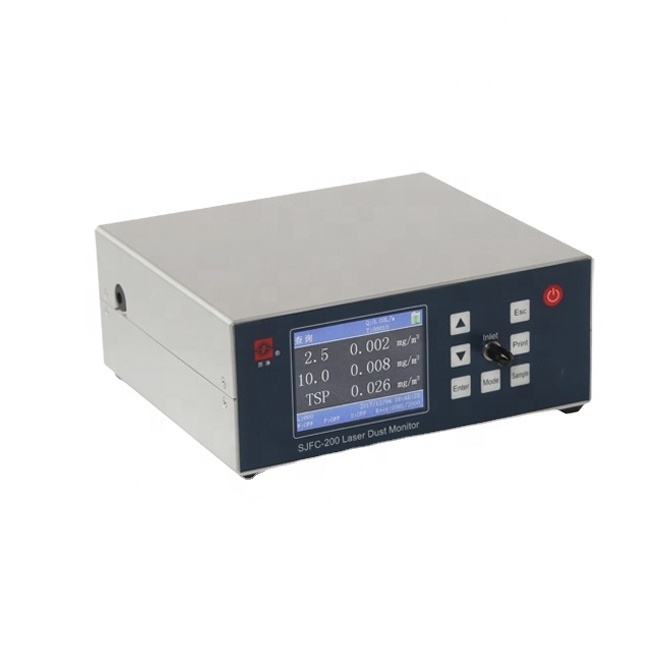 SJFC-200 Dust monitor testing instrument laser dust analyzer light scattering PM2.5 PM10 TSP