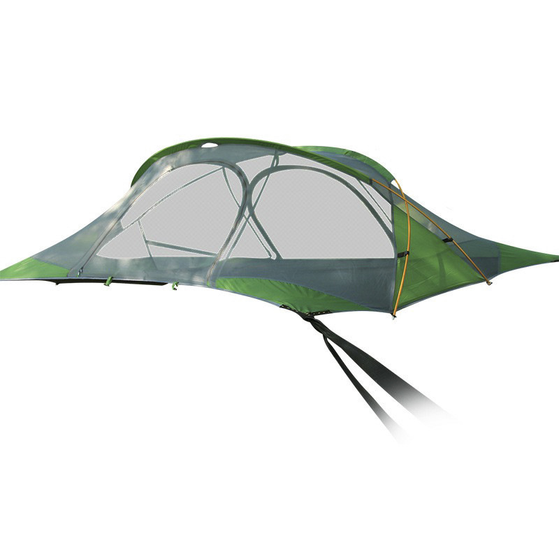 2 People Floating Hanging Camping Off Ground Tree Tent with Rain Fly - Self-driving Tent Camping Hammock Mosquito Net Tent