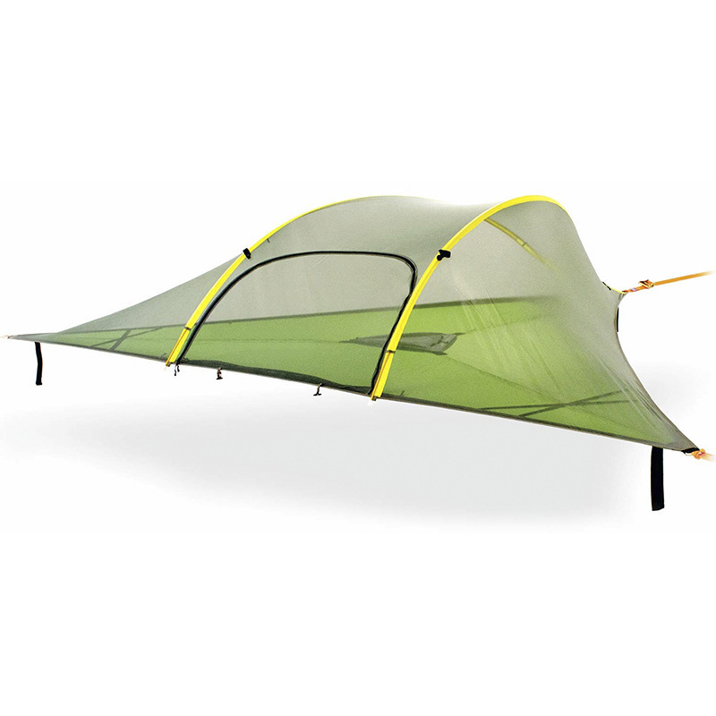 2 People Floating Hanging Camping Off Ground Tree Tent with Rain Fly - Self-driving Tent Camping Hammock Mosquito Net Tent