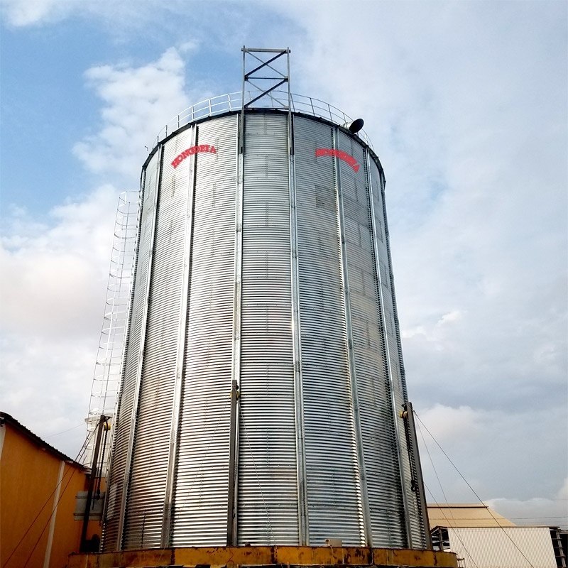 Hongdefa High Quality Steel Silo For Wheat Maize Grain Silos