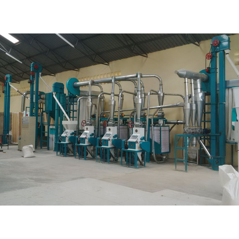 Popular  20T/24H Maize Flour Mill Corn Milling Machine for Kenya market