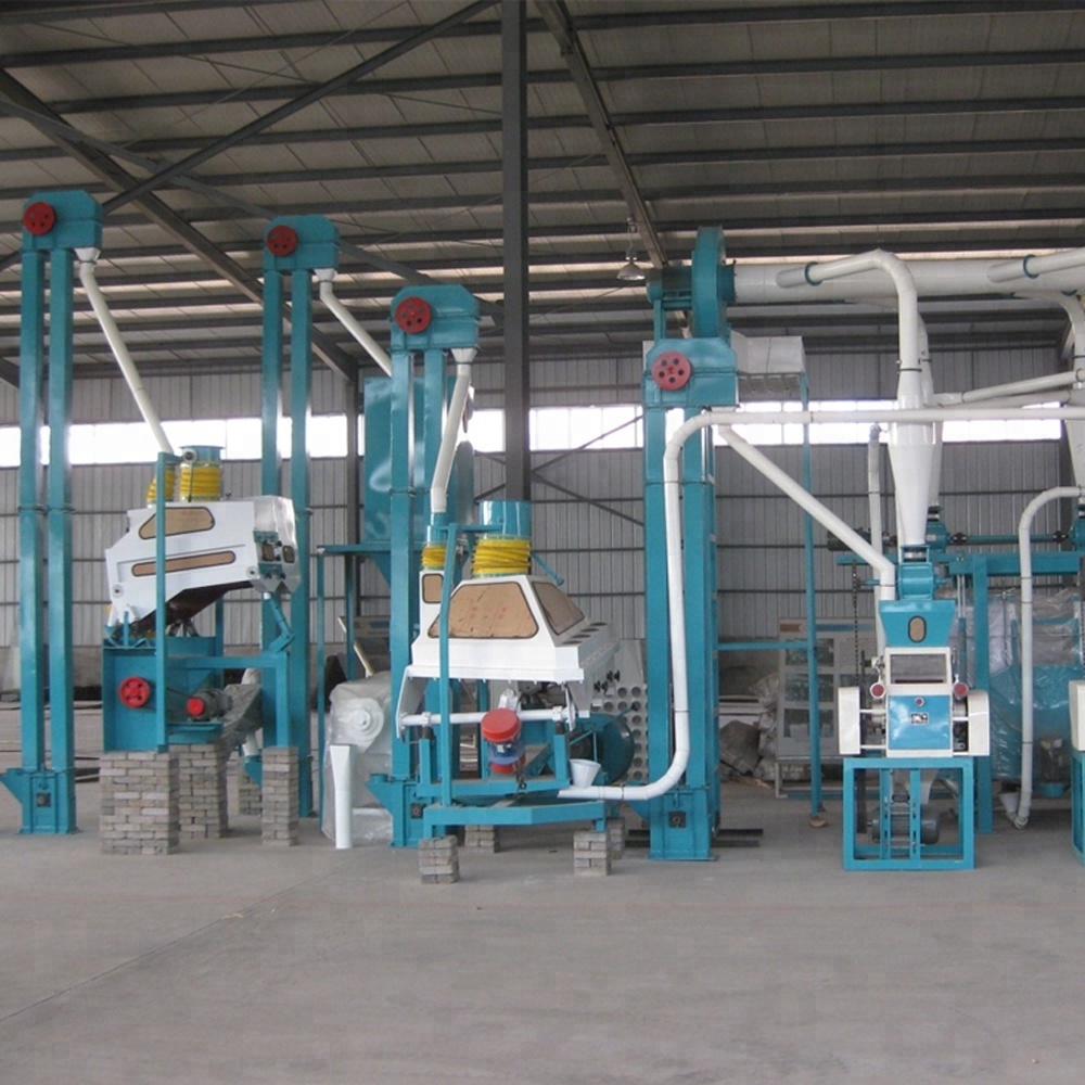 Hongdefa 5t small scale maize mill plant , corn flour mill, cassava flour mill