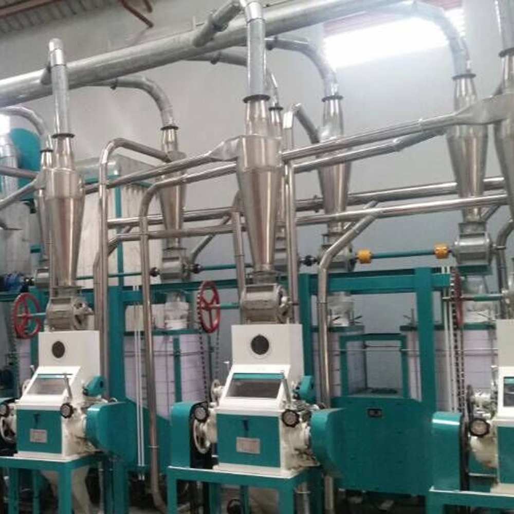 corn meal machine, small scale maize meal machines mini corn Flour milling machine from China