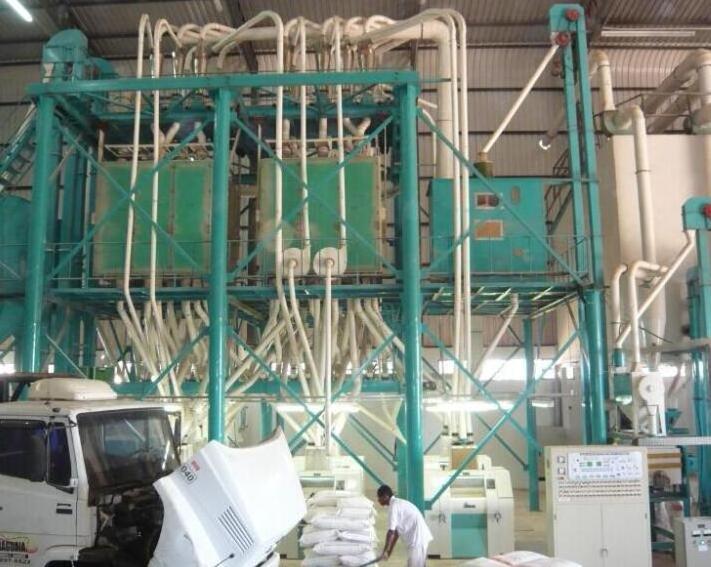 European Standards 50T/24H flour mill machine wheat flour processing machinery plant