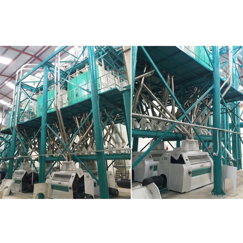 maize flour/ grits mill  maize flour  processing line complete maize grinding machine