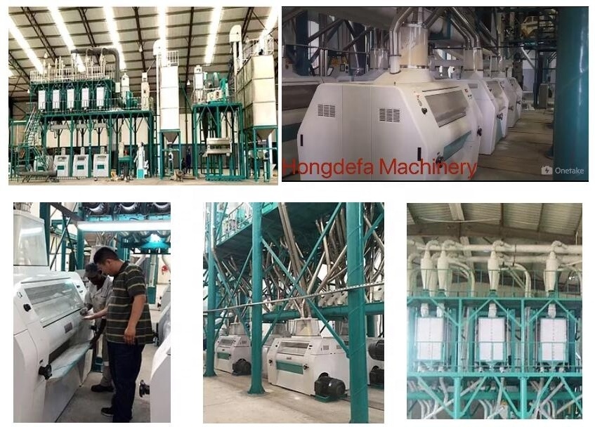 maize flour/ grits mill  maize flour  processing line complete maize grinding machine