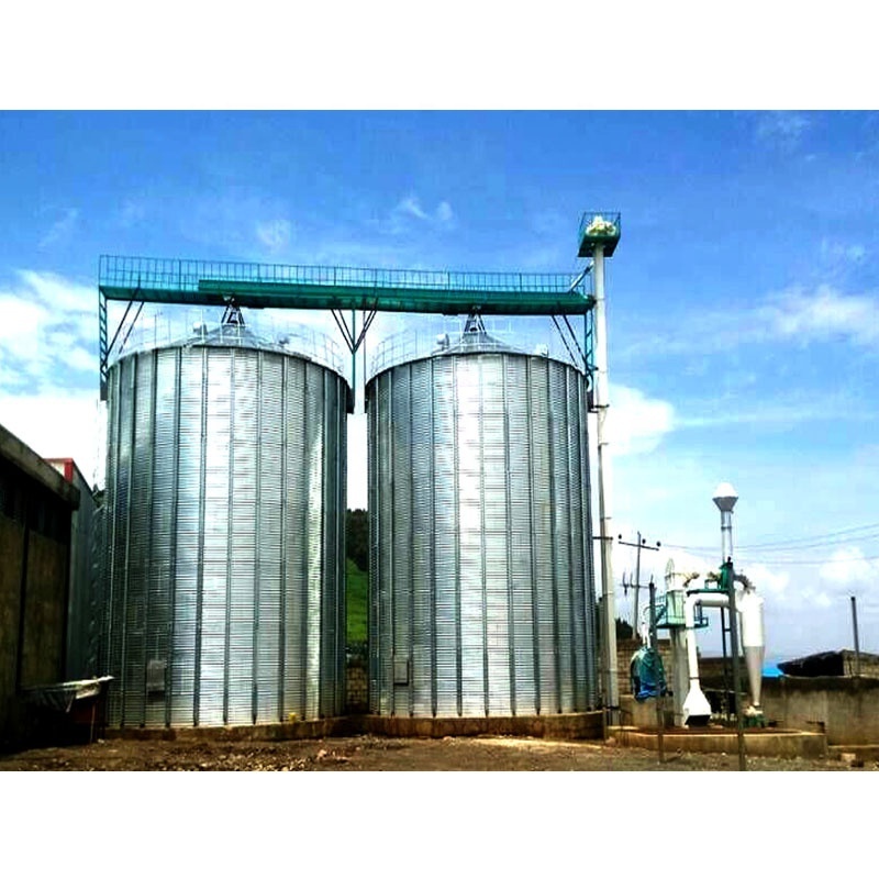 Hongdefa High Quality Steel Silo For Wheat Maize Grain Silos