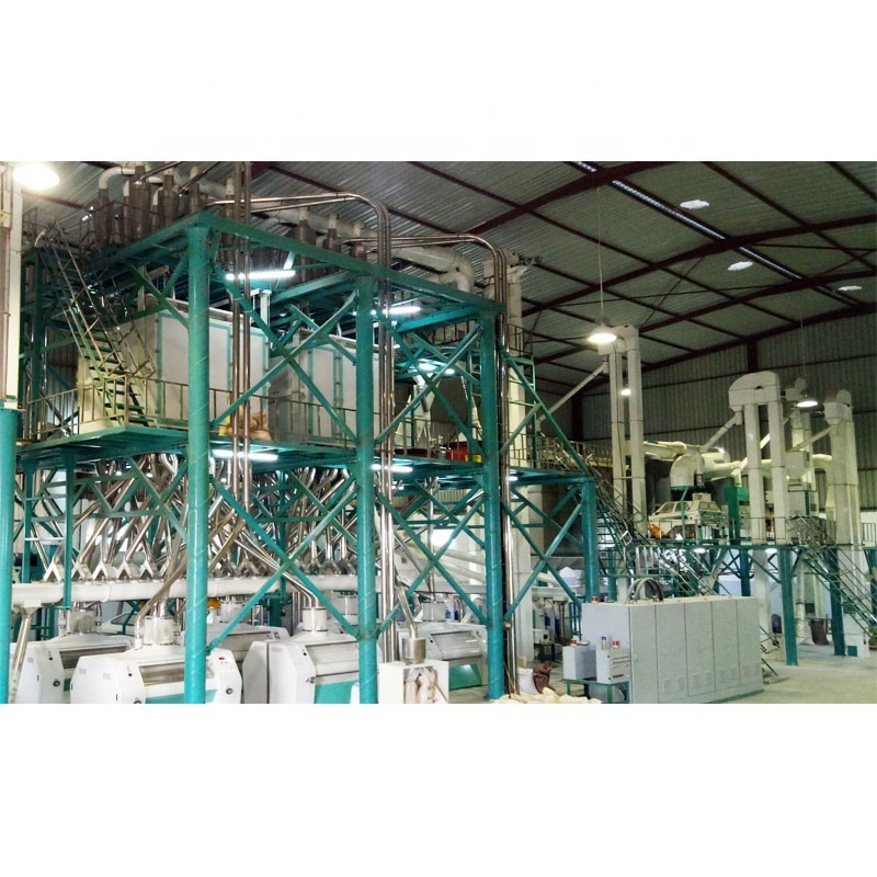 maize flour/ grits mill  maize flour  processing line complete maize grinding machine