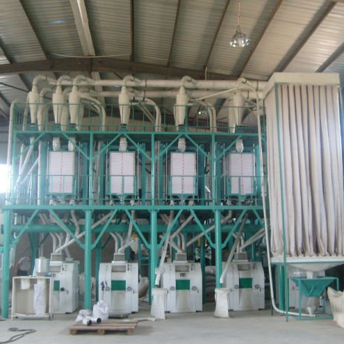 European Standards 50T/24H flour mill machine wheat flour processing machinery plant