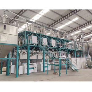 maize flour/ grits mill  maize flour  processing line complete maize grinding machine