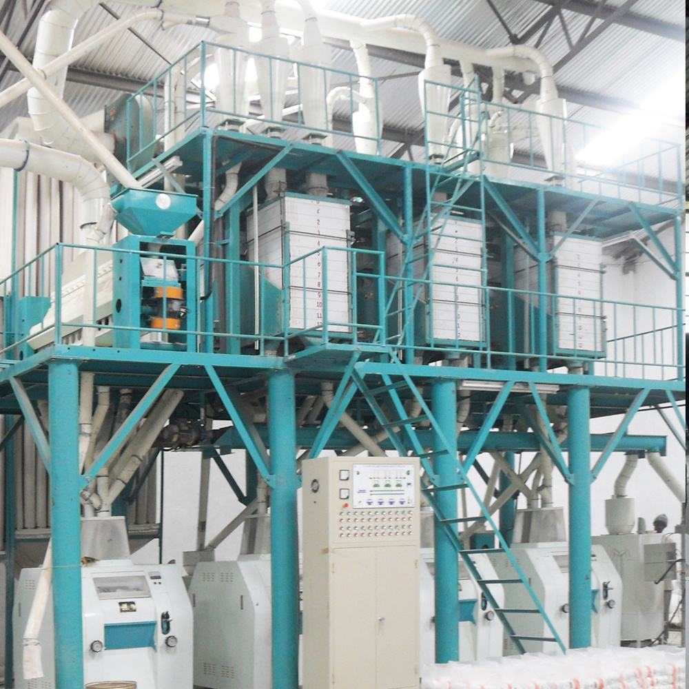 Hongdefa hot sale 30t/24h maize flour mill machine