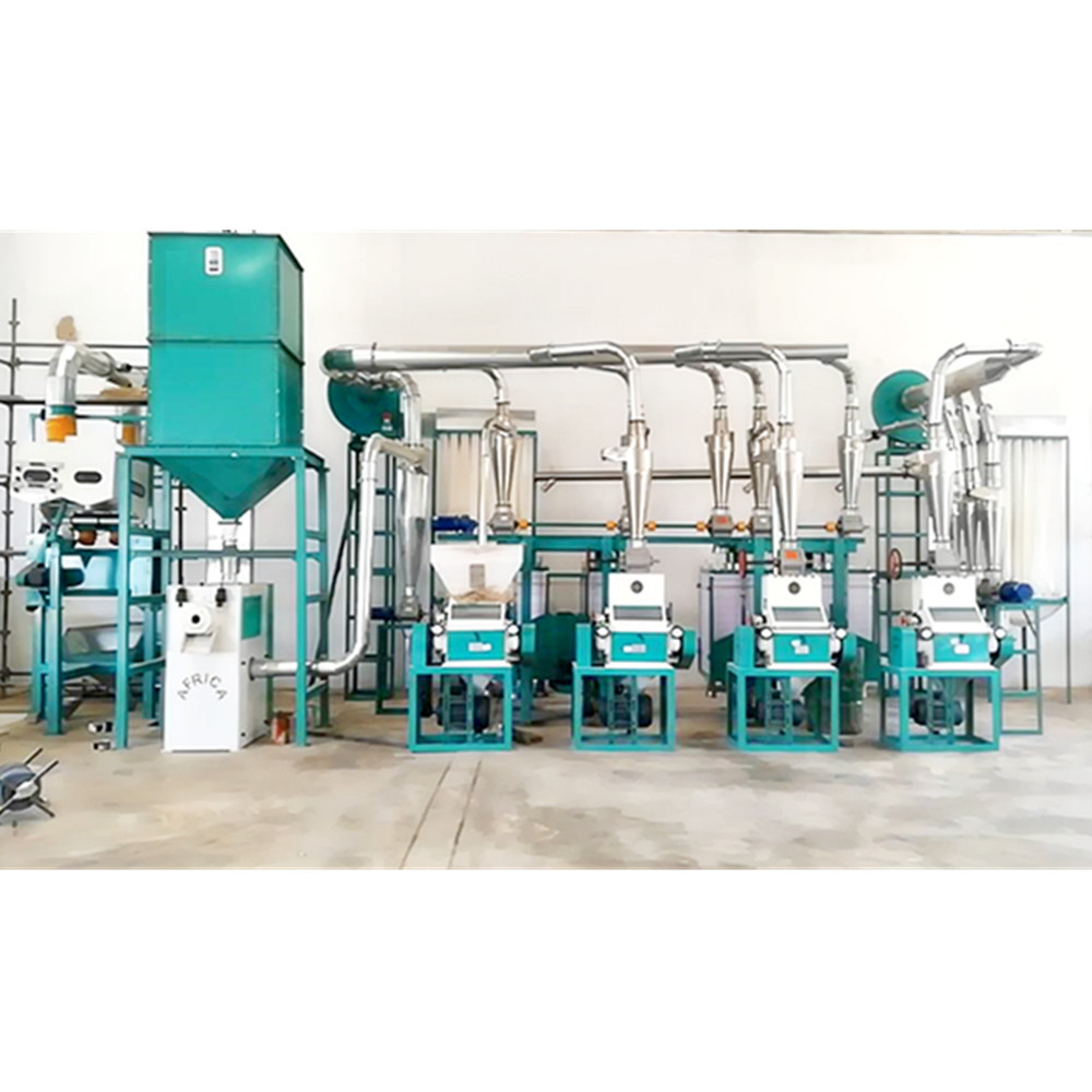 Small scale 20t/d corn flour mill machine for Kenya