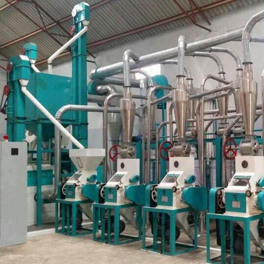 Small scale 20t/d corn flour mill machine for Kenya