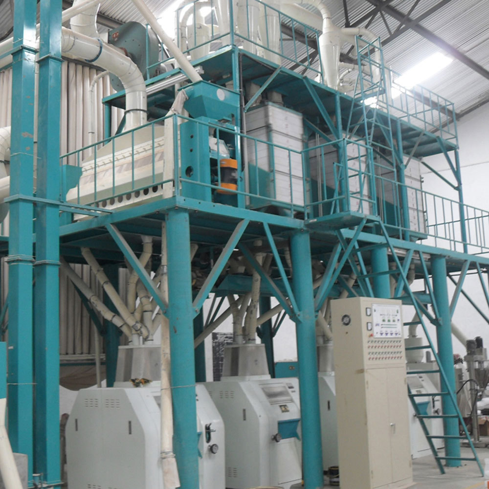 Ethiopia 50T Wheat Grinding Mill With Factory Price