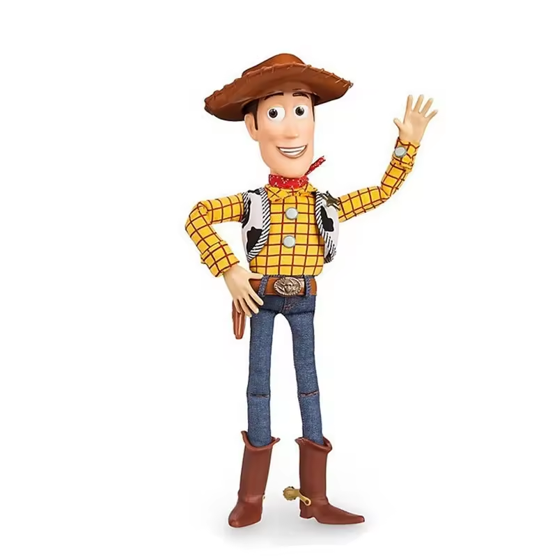 2 Styles Talk Woody Toy Story Action Figure Jessie Buzz Light Year and Woody Toy for Car Roof Decoration Doll Woody