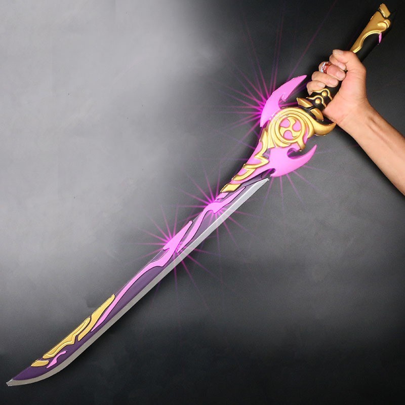 Genshin Impact Raiden Shogun Baal Foam Katana Sword Toy