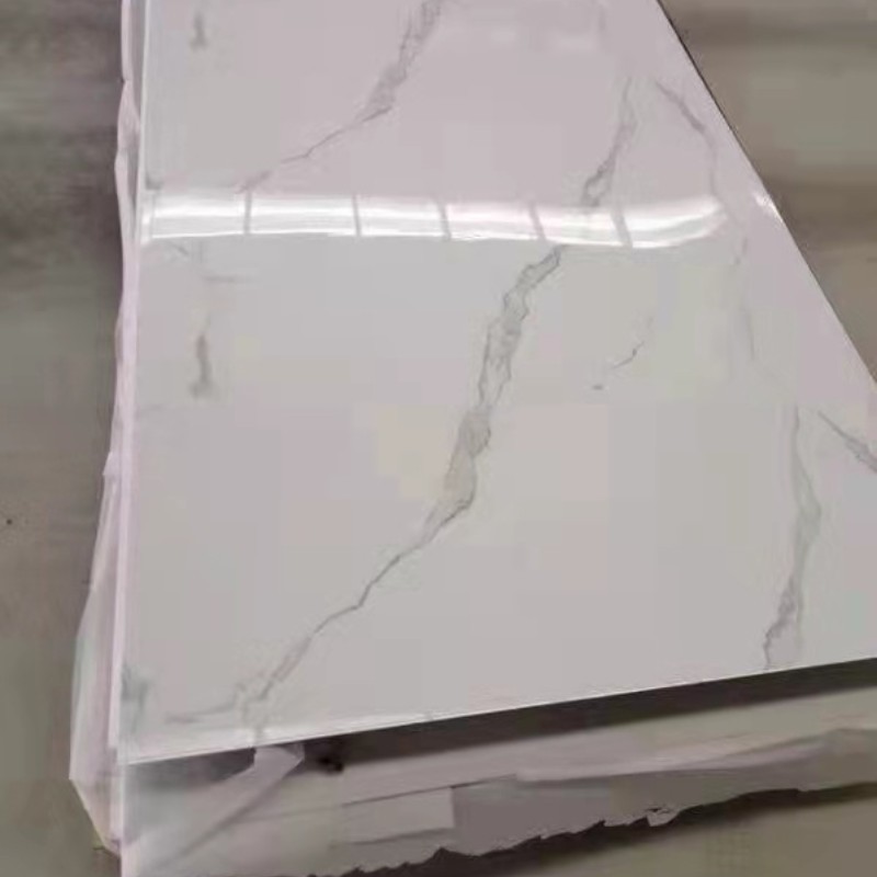 Hot Interior Decorative Low price Plastic PVC UV Plate Wall Panel Waterproof UV Marble Sheet Board