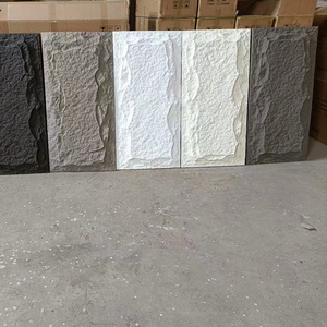 BAIJIN Factory Wholesale Price PU Stone Slab Polyurethane Artificial Stone Wall 3D Faux Wall Panel