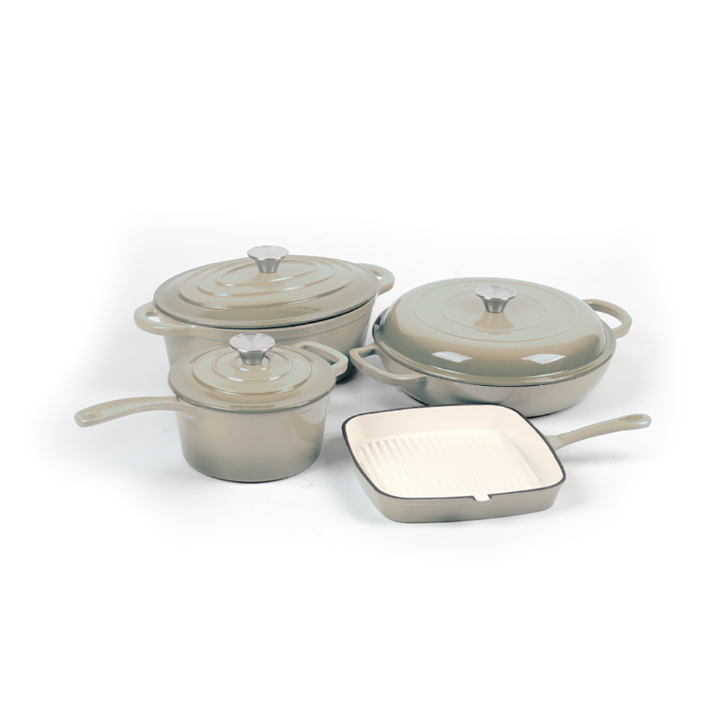 Non-stick Camping Cookware Mess Kits Set Including Saucepan And Cook Pot And Frypan