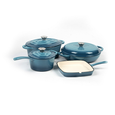 Enameled Cast Iron Tagine Pot with Lid Suitable for Different Cooking Styles Heavy-Duty Cast Iron Tagine Pot