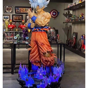 Custom Anime Figure Resin Sculpture Dragon Ball Figure Goku Statue Ultra Instinct Goku Statue