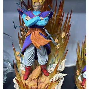 Custom Dragon Ball Anime Figure Resin Goku Sculpture Ultra Instinct Son Gohan Statue