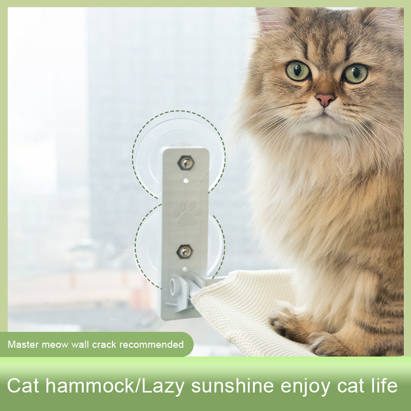 2023 Suction Cups Safety Cat Bed Window Hammock For Cats Inside