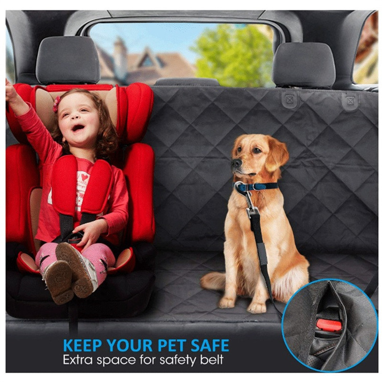 High quality  Waterproof Quilted Backseat Dog Hammock Protector Dogseat Pet Car Seat Cover Funda PARA Perros Coche for SUV