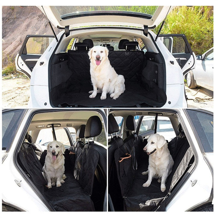 High quality  Waterproof Quilted Backseat Dog Hammock Protector Dogseat Pet Car Seat Cover Funda PARA Perros Coche for SUV