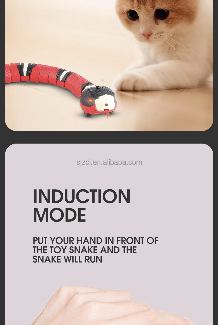 Dog Toys Pet Accessories Plastic Remote Control Snake Cat Electronic Toy