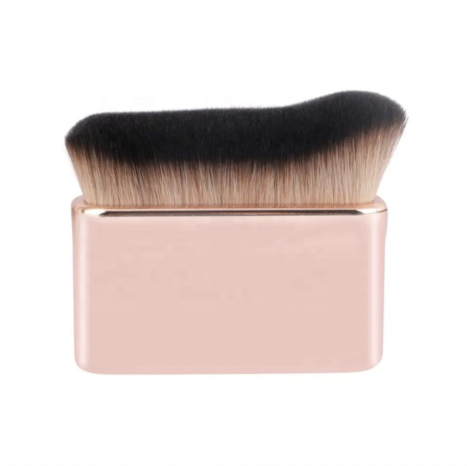 New Plastics Handle Synthetic hair Kabuki Cosmetic Single brush Best Quality Vegan Luxury Foundation Body Brushes