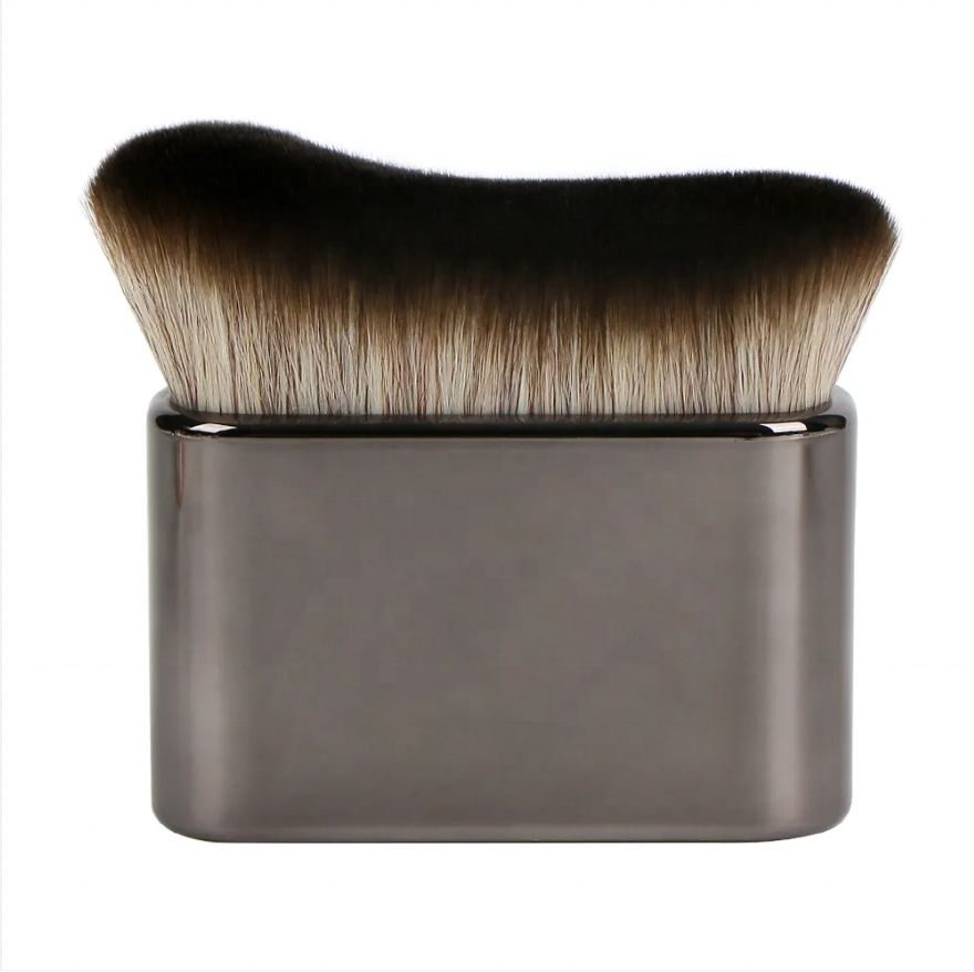 New Plastics Handle Synthetic hair Kabuki Cosmetic Single brush Best Quality Vegan Luxury Foundation Body Brushes