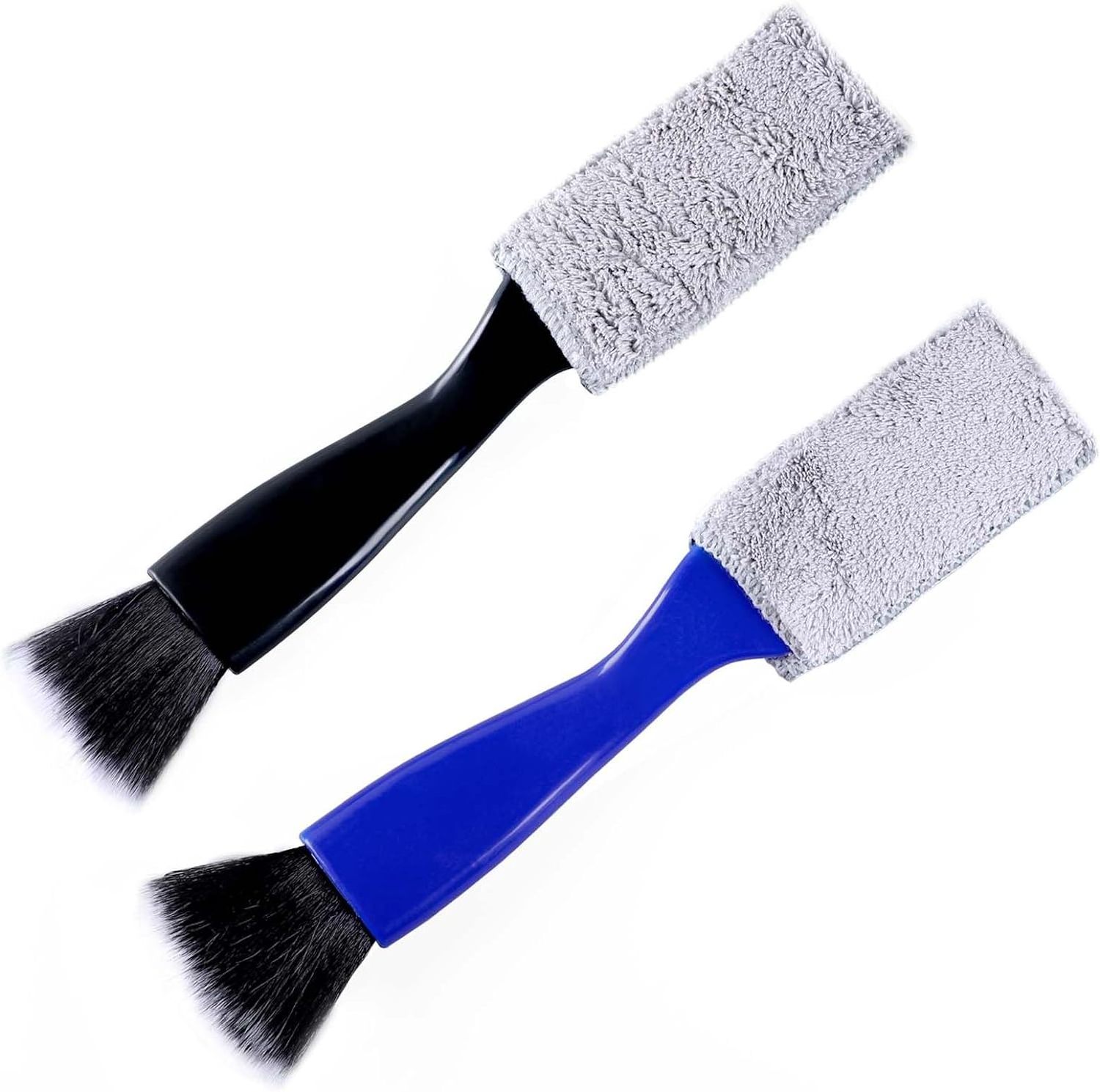 Nylon Tire Brush, Stiff Bristle Wheel Cleaning Tool, Car Floormat Scrub Brushes, Long Handled Detail Brush for Auto Detailing