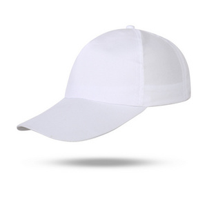 Wholesale Factory Custom Design Logo 3d Embroidery Baseball Hat White Black Blue Pink Blank Plain Sport Baseball Caps