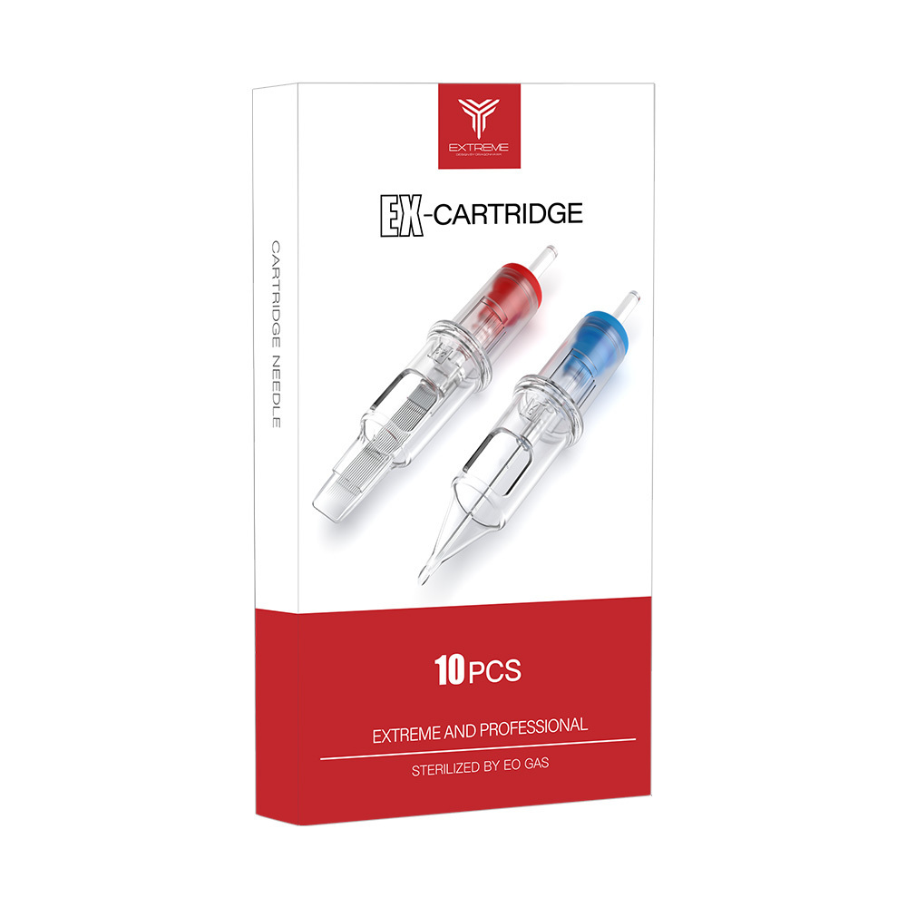 Dragonhawk Extreme Professional Disposable Needle Cartridges - Box of 10pcs  for tattoo/smp Round Liner