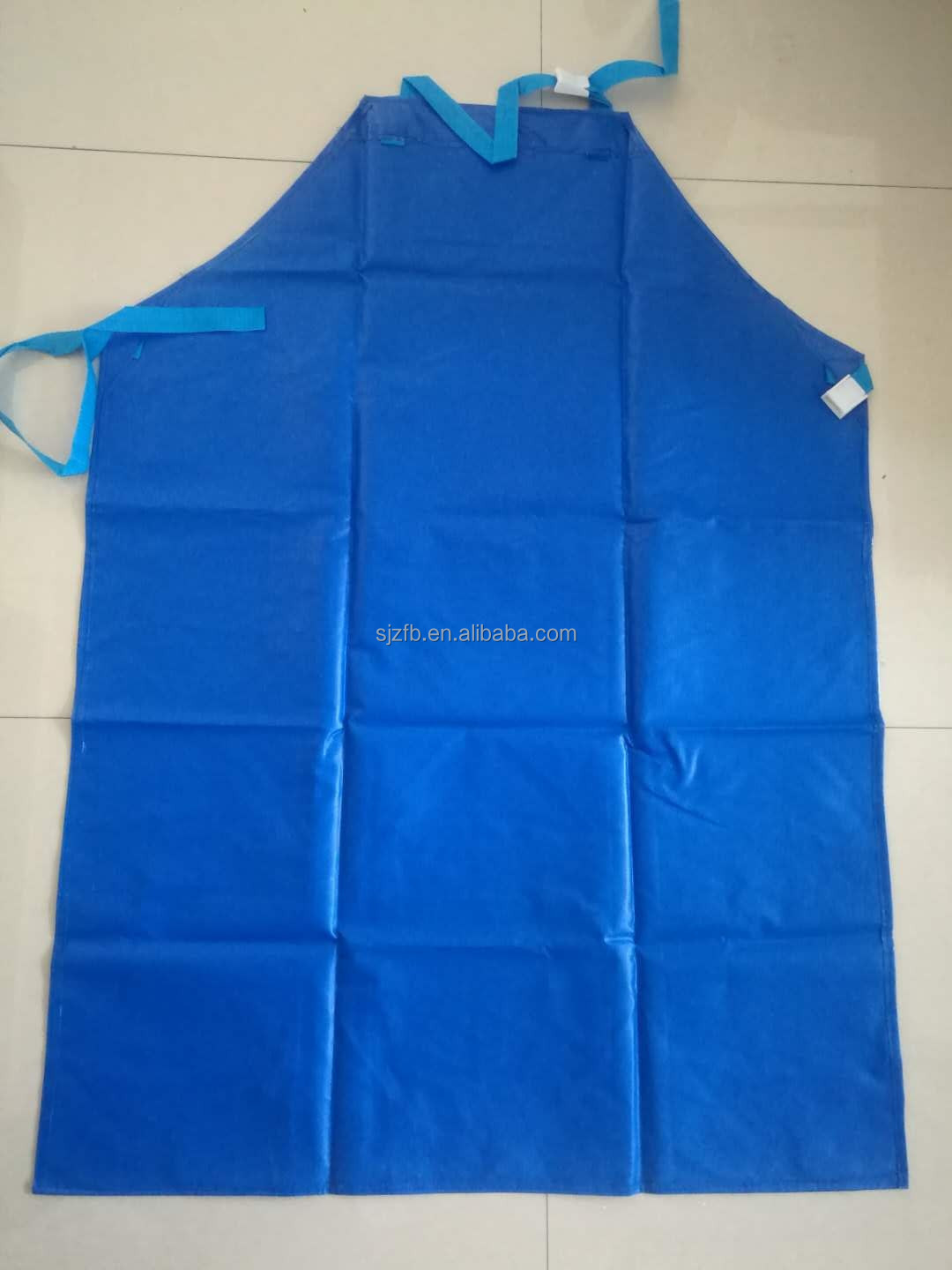 Oil resistant acid alkali hardcore apron PVC apron, logo printing, waterproof apron