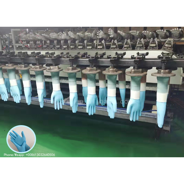 Quality Assurance Nitrile Gloves Production Line with Latest Technology Nirtrile Production Line