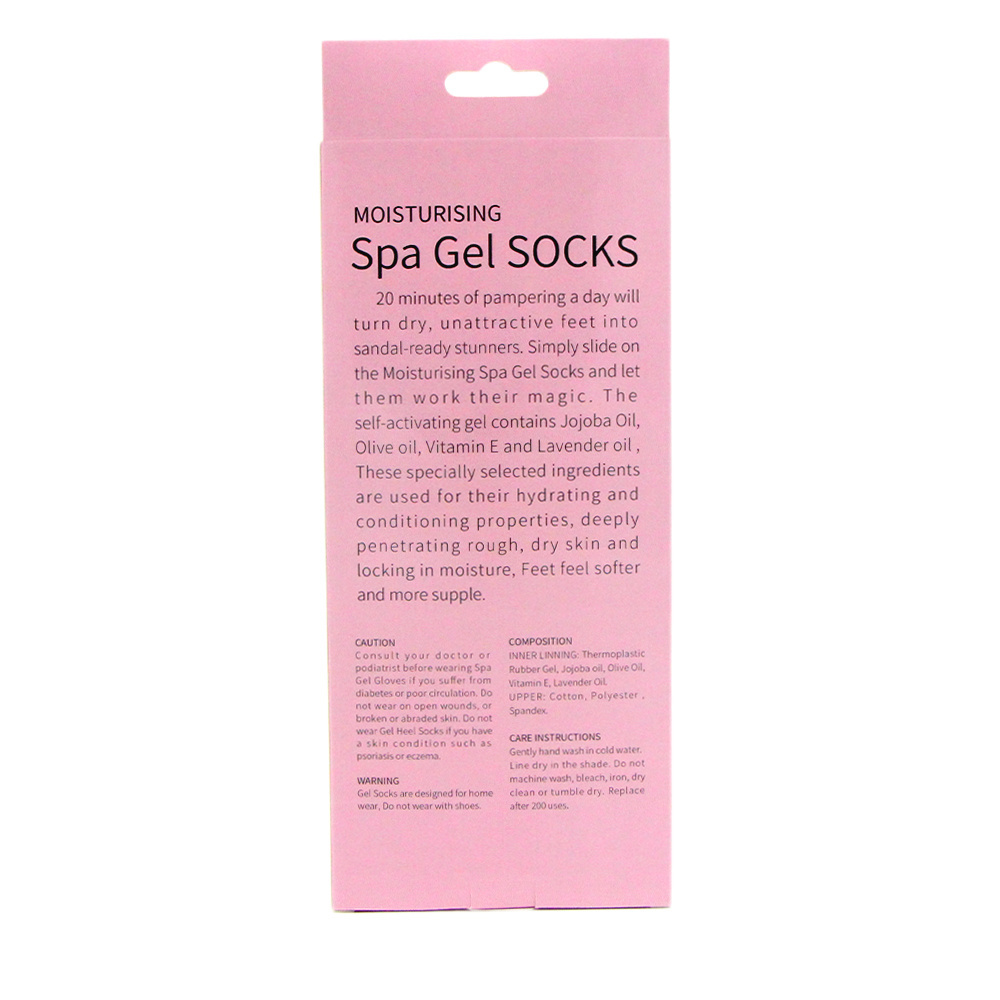 Trade Assurance service OEM Moisturizing Spa Gel Socks;silicone gel sock,cooling gel sock