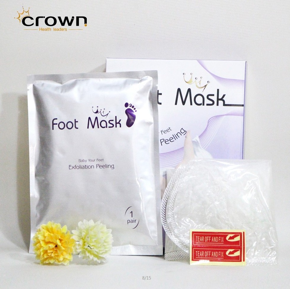 Exfoliating foot peel mask moisturizing scrub foot mask