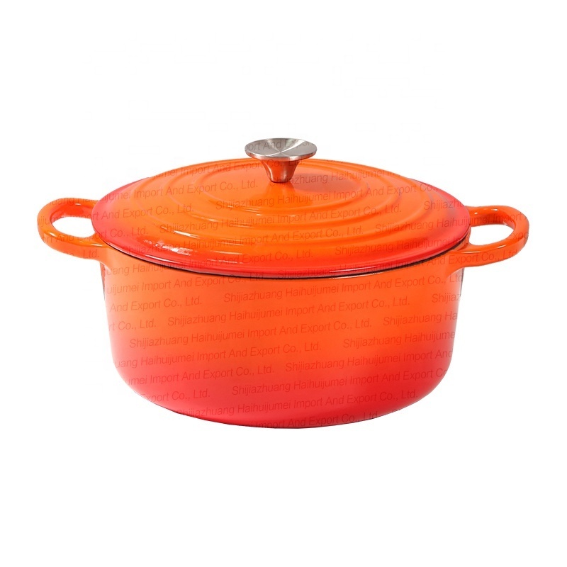 Wholesale Quality Hebei Cast Casting Iron Enamel Dutch Oven Cooking Milk Pots And Pans Cookware Sets Casserole