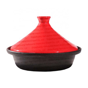 High Quality Enameled Cast Iron Tagine Soup Pot Stewed Cooking Pot Cookware